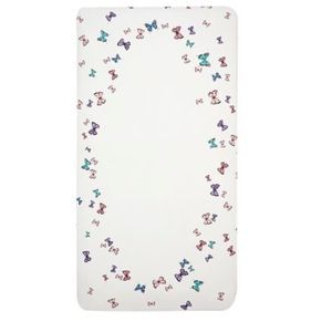 Monique Lhuillier Picture Perfect Butterfly Organic Crib Fitted
Sheet